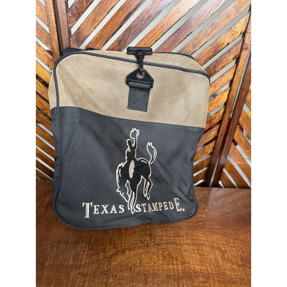 Wrangler Texas Stampede Duffle Bag Travel Rodeo Rare - Picture 2 of 8